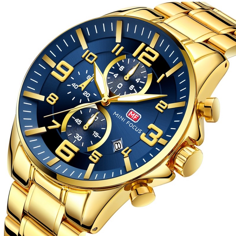 Montre Mini Focus RA-23901 - Dorée / Bleue