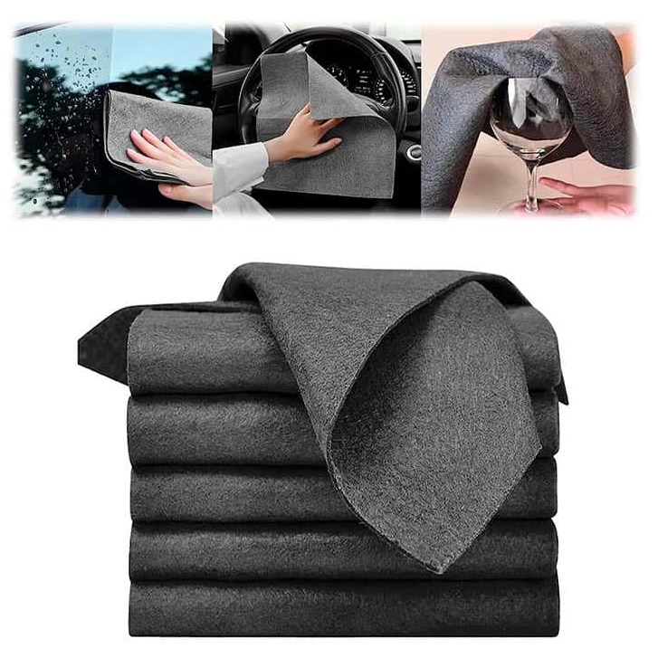 Chiffon magique en microfibre - Gris