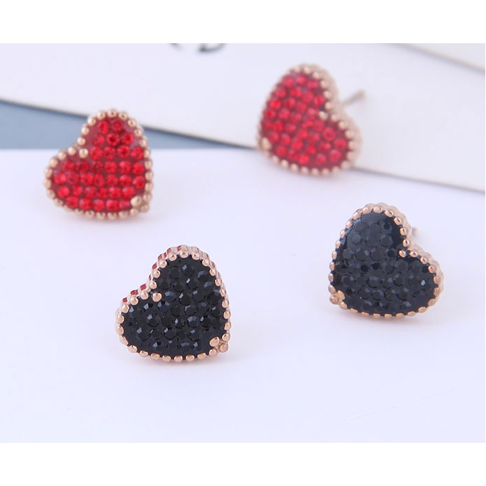 Boucles d'oreilles PA-20771 - Rouge