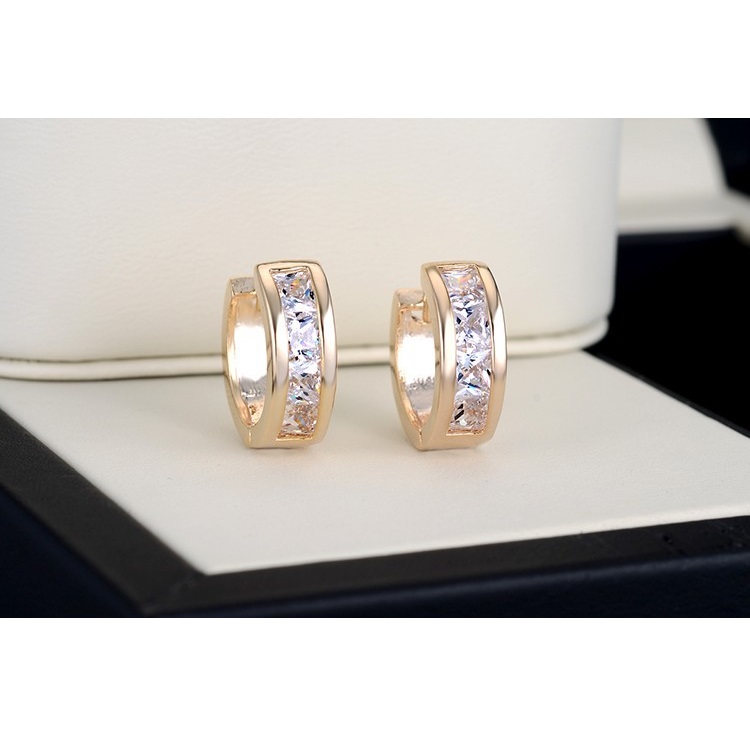 Boucles d'oreilles SA-1896 - Argentées