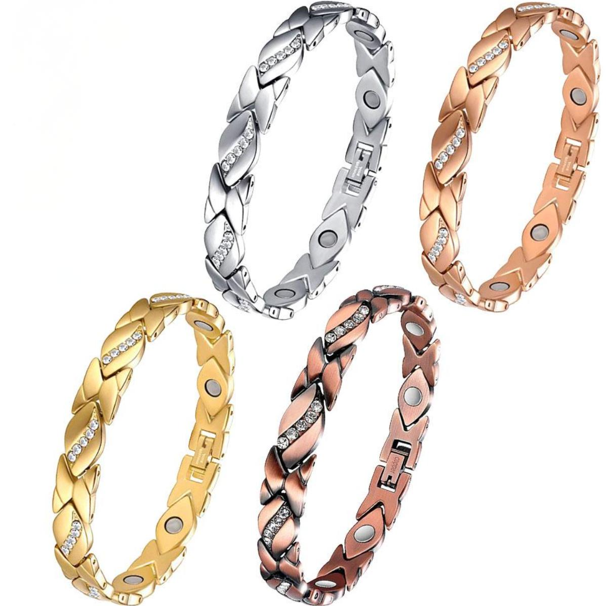 Bracelet femme AD-38802 - Or / 21,5cm