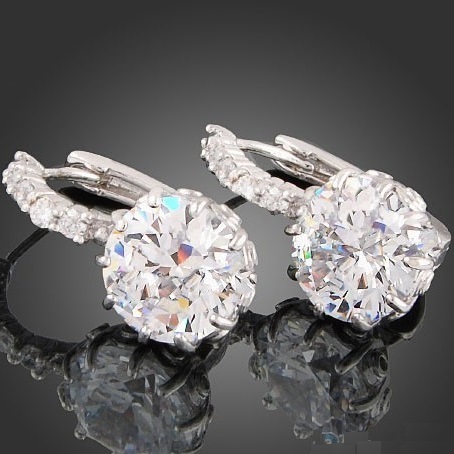 Boucles d'oreilles PL-1163 - Argentées