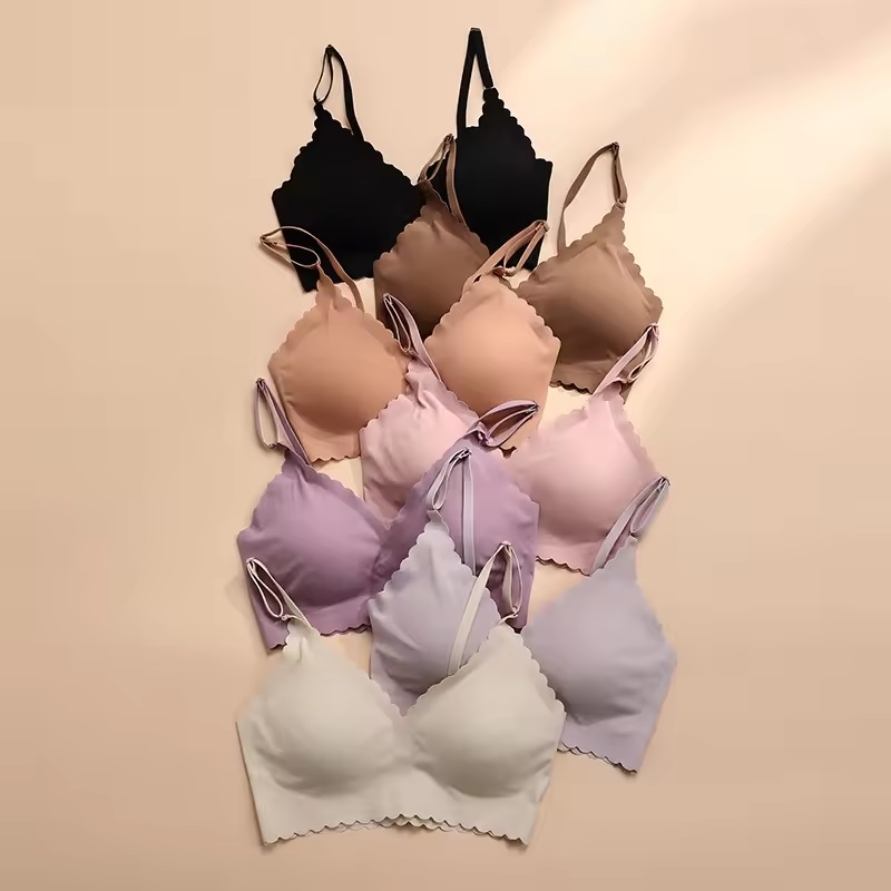 Soutien-gorge sans couture EL - 40295 - Rose / L / Type2