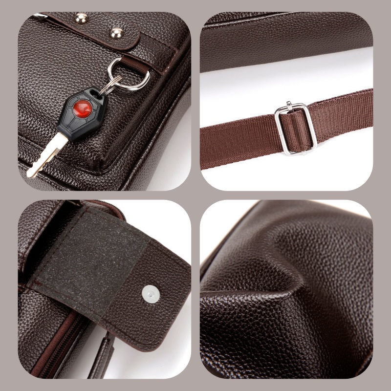 Sac banane homme WEIXIER EN - 40374 - Noir