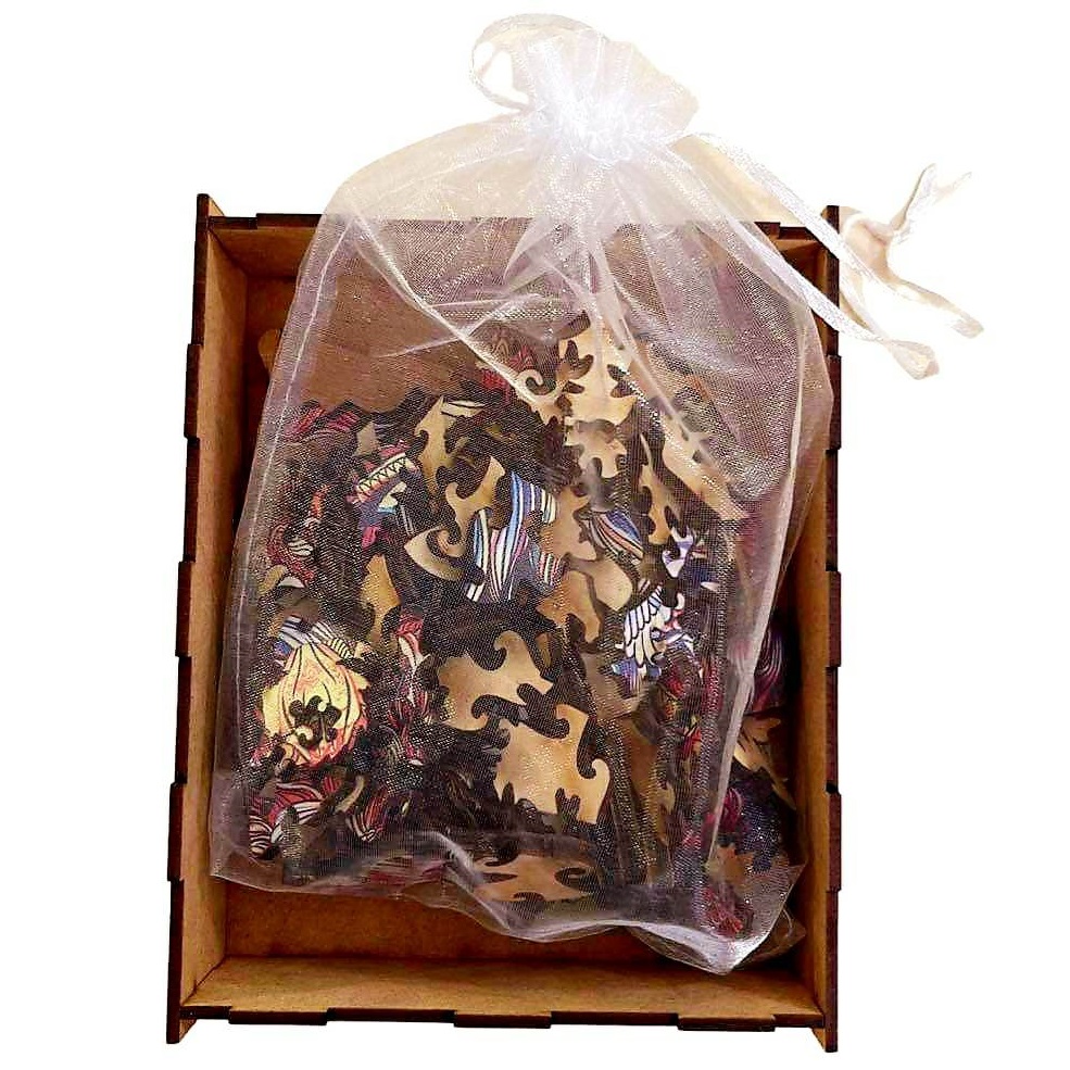 Puzzle en bois - Tigre / L