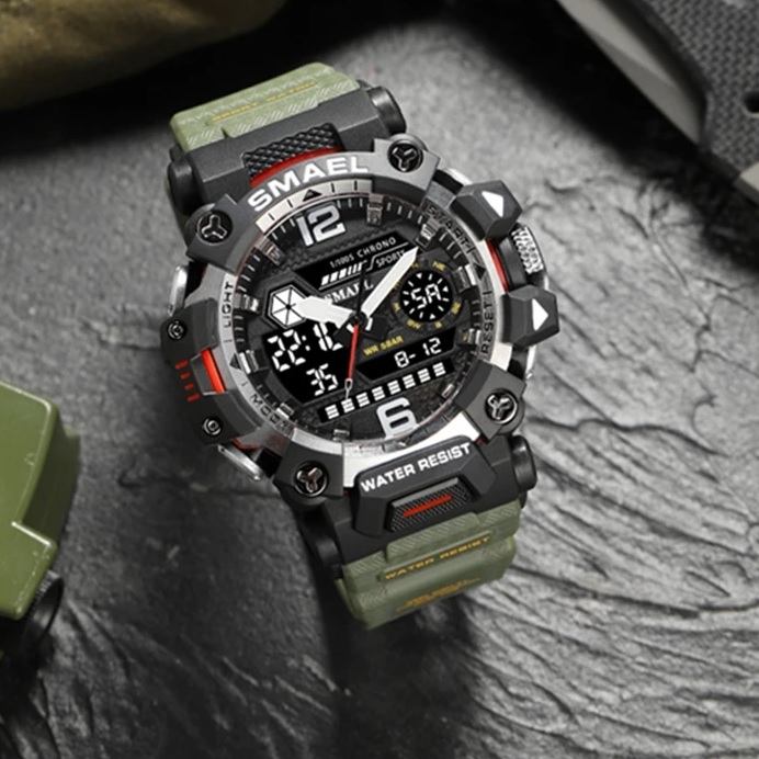 Montre SMAEL GR-29433 - Marron