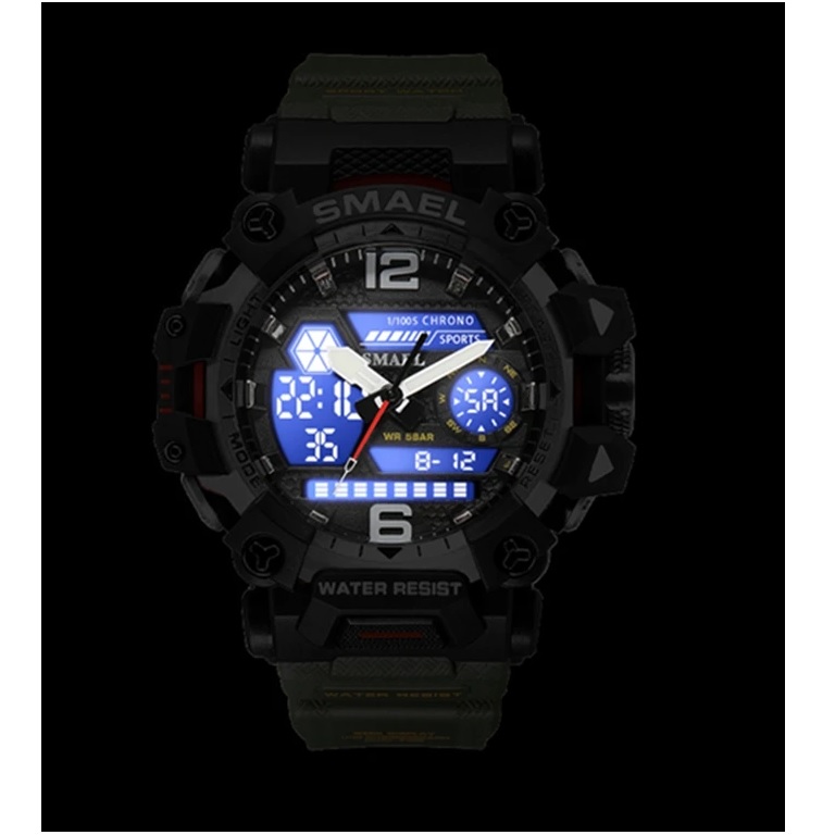 Montre SMAEL GR-29433 - Marron