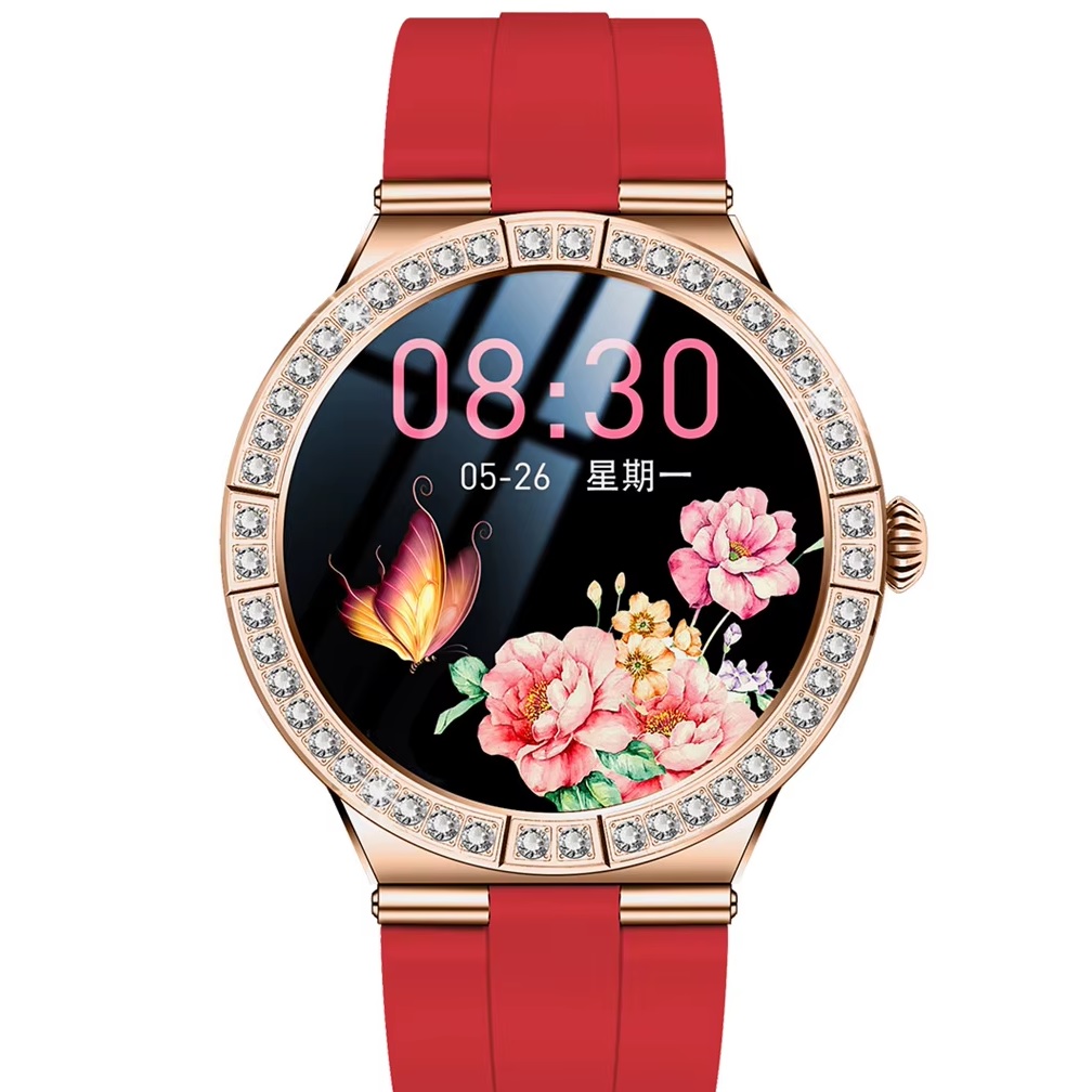 Montre Smart LIGE MA-35349 - Rouge