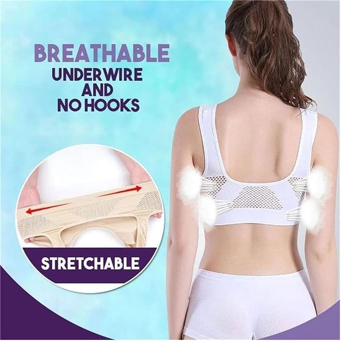 Soutien-gorge de sport sans couture - Rose / XL