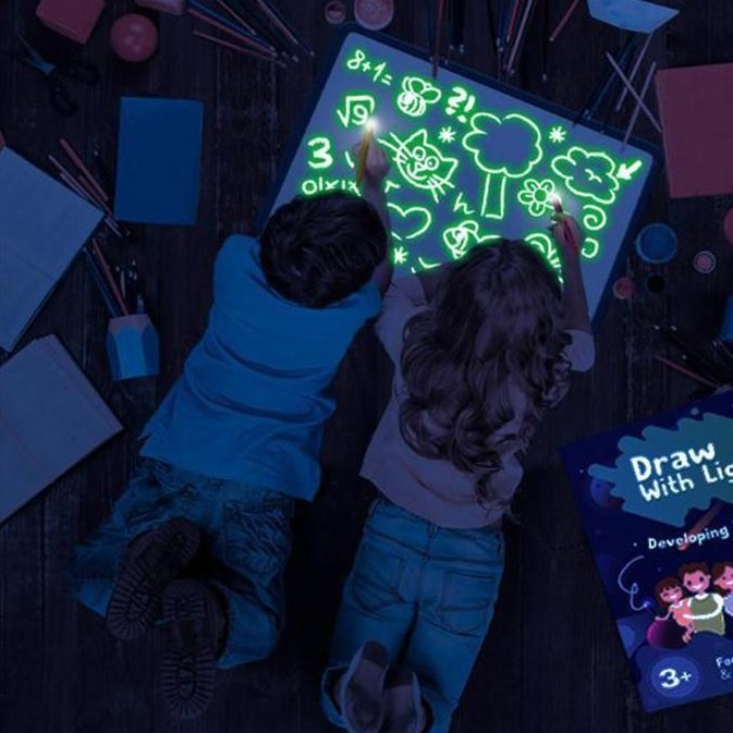 Table lumineuse pour dessiner avec un stylo LED - A3