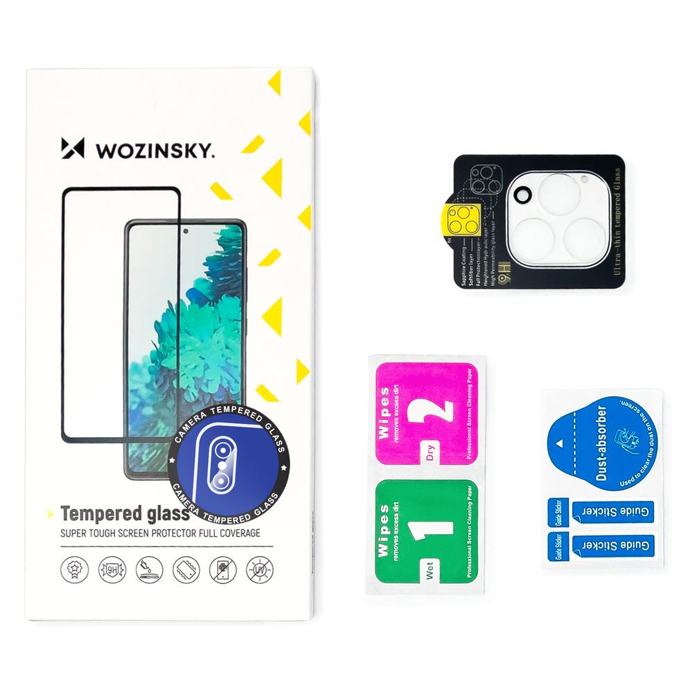 Wozinsky verre trempé pour caméra 2 pièces pour Xiaomi Redmi Note 14 Pro+ 4G - Transparent