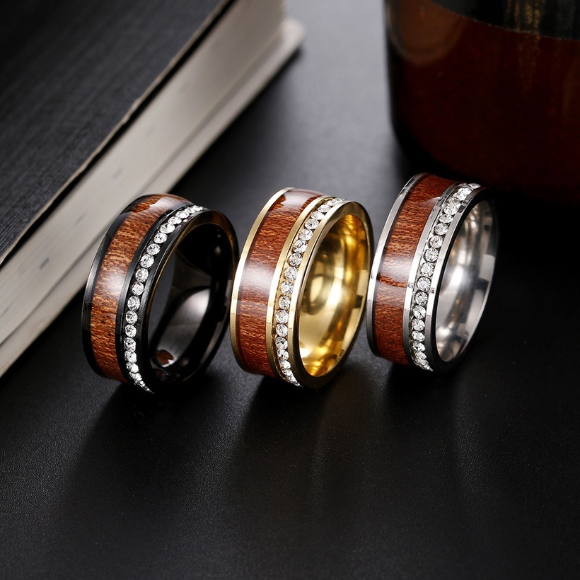 Bague TR-17032 - Noir / Marron / 55mm