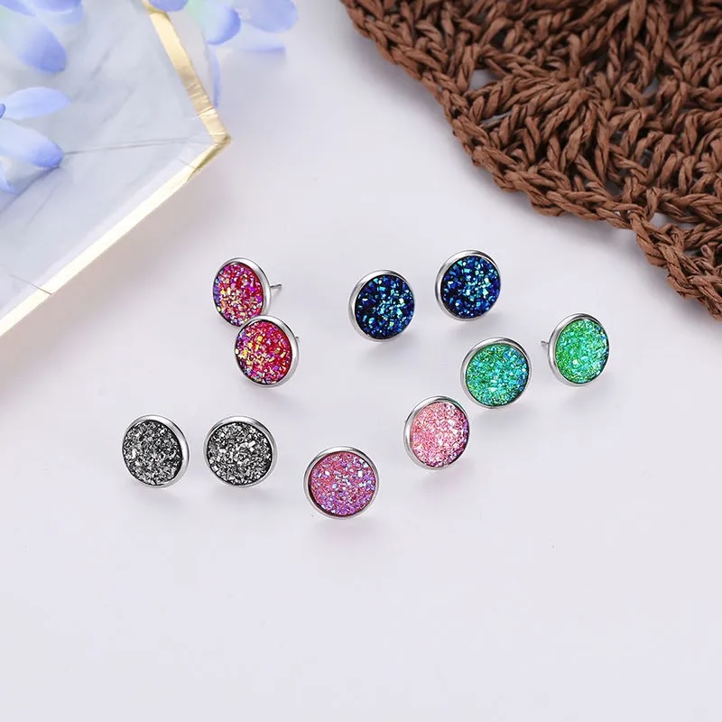 Boucles d'oreilles VI-28276 - Gris