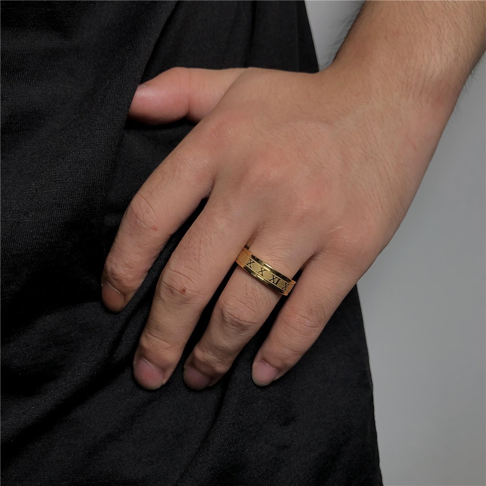 Bague XA-17085 - Argenté / 52mm