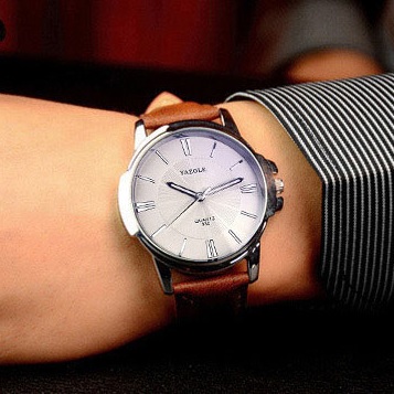 Montre DI-4043 - Marron / Blanche