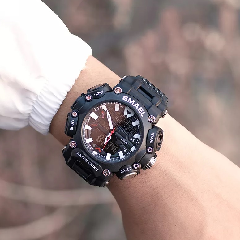 Montre SMAEL ZA-14072 - Rouge / Noir