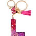 L / Rose / Papillon