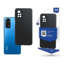 3mk Matt Case pour Xiaomi Redmi Note 11S/Redmi Note 11 - Noir