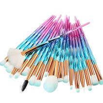 Pinceaux de maquillage - Turquoise