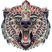 Puzzle en bois - Bear/L