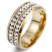Bague KE-16971 - Doré / 57mm