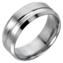 Bague JO-17333 - Argenté / 59mm