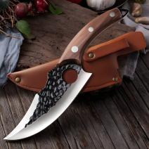 Couteau de cuisine KA-18427 - Marron / Avec étui