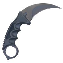 Couteau de plein air SC-27745 - Noir