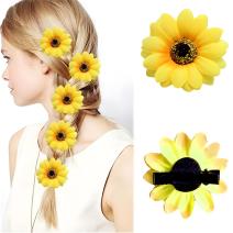 Barrette à cheveux SO-34901 - Jaune
