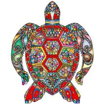 Puzzle en bois - Turtle / L