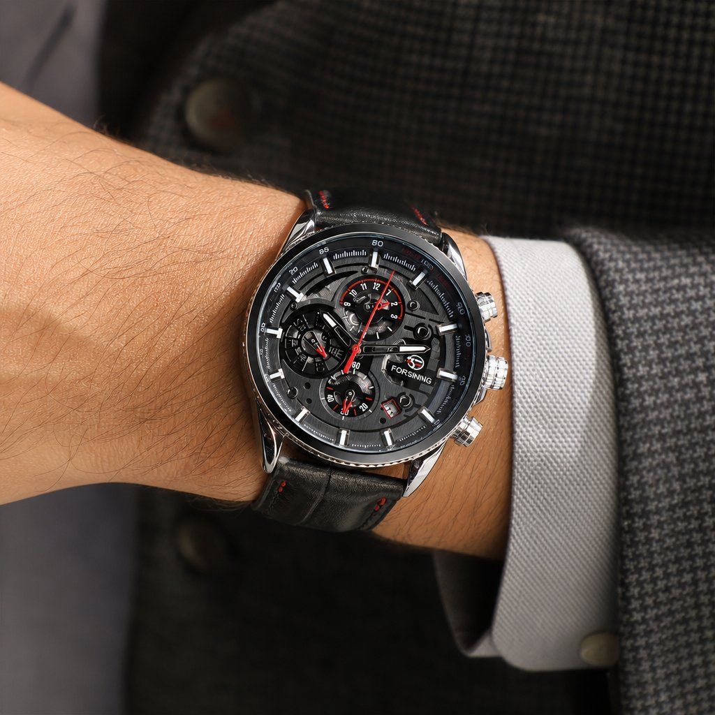 Montre FORSINING VI-14590 - Noire