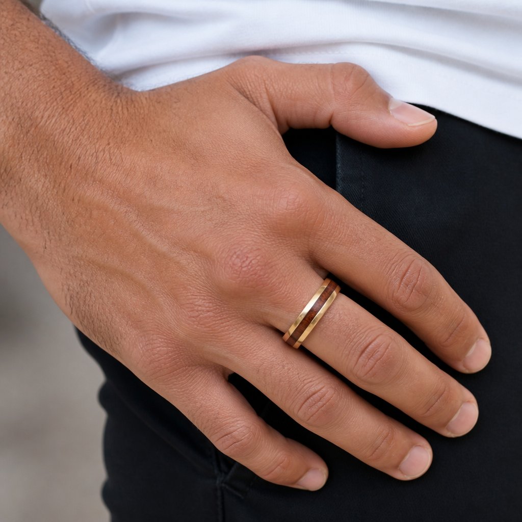 Bague TI-17444 - Or / 59mm