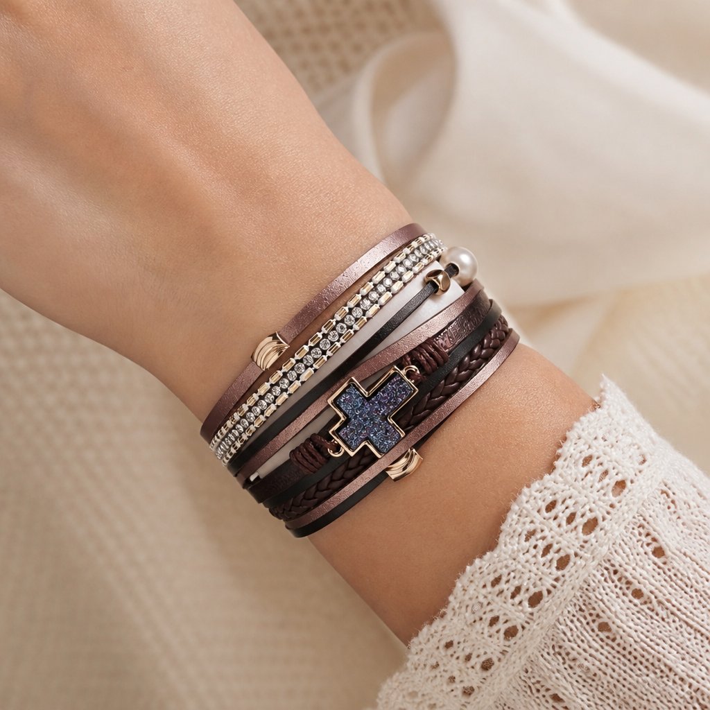 Bracelet OC-18716 - Marron Foncé