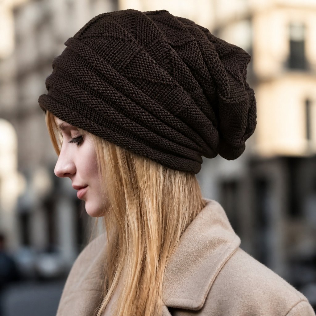 Bonnet KI-21338 - Marron Foncé