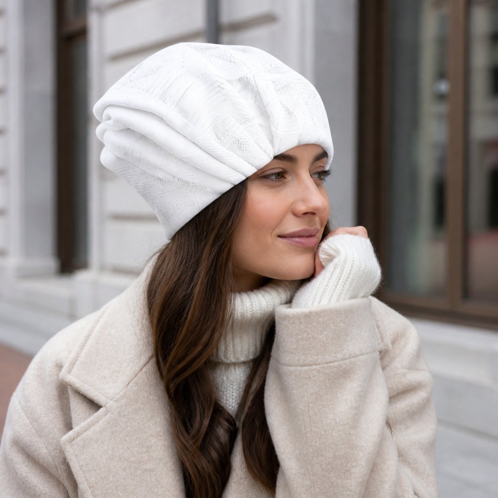 Bonnet KI-21479 - Blanc