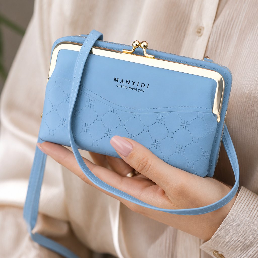 Sac banane Crossbody LE-25218 - Bleu