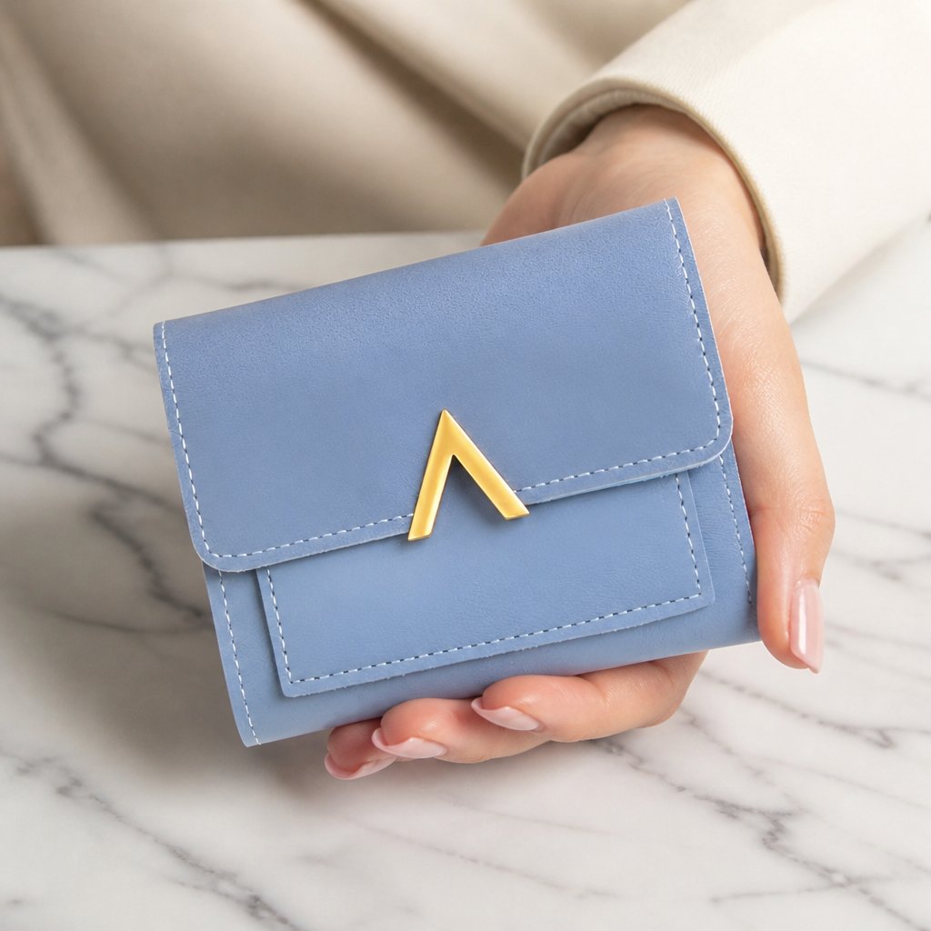 Portefeuille PE-25353 - Bleu