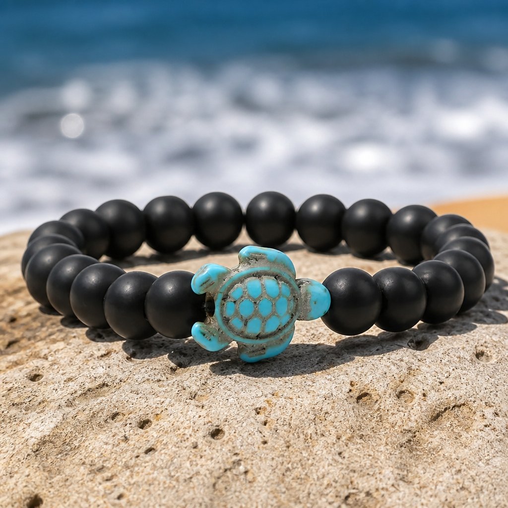 Bracelet TO-28146 - Noir / Mat