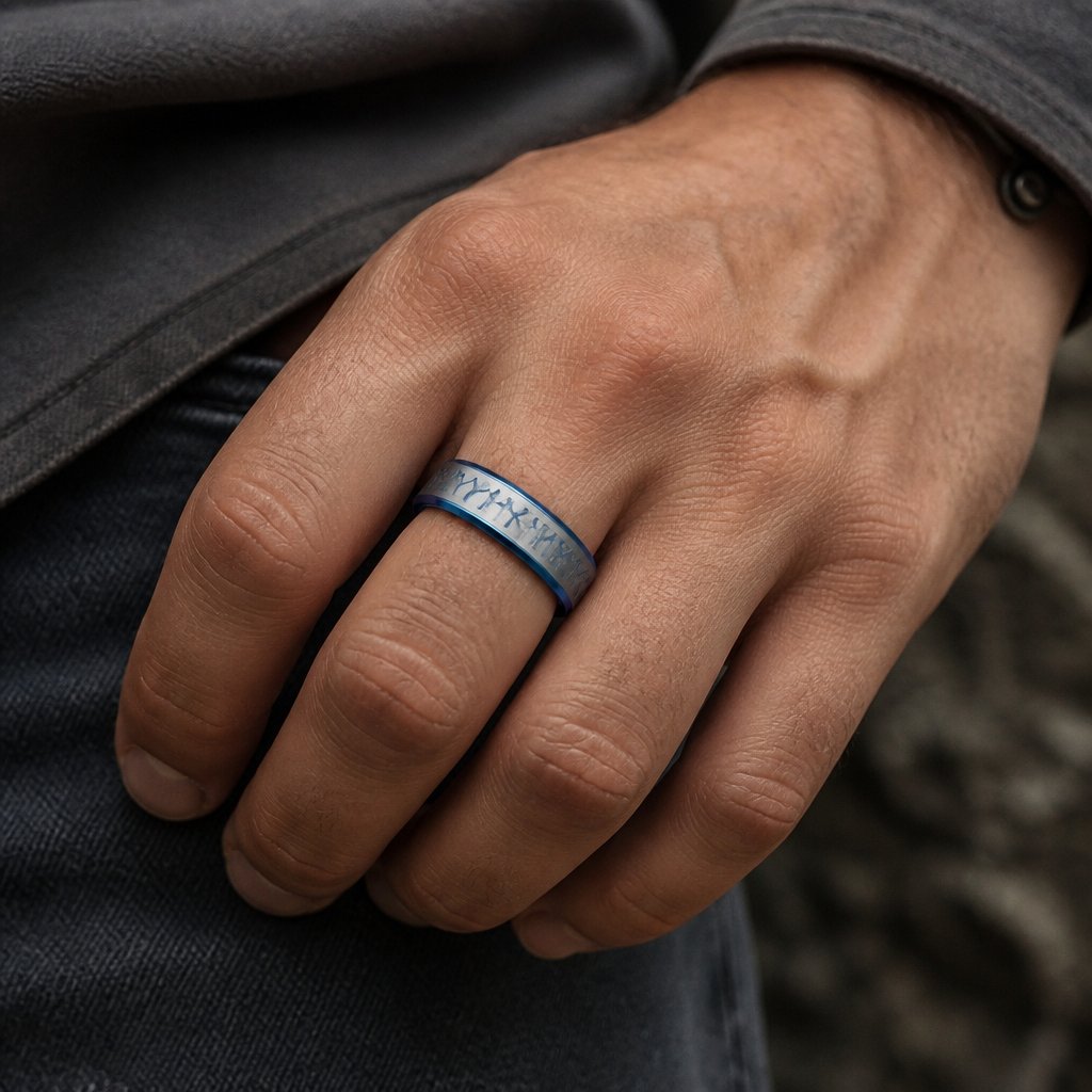 Bague VI-31838 - Bleue / 62mm