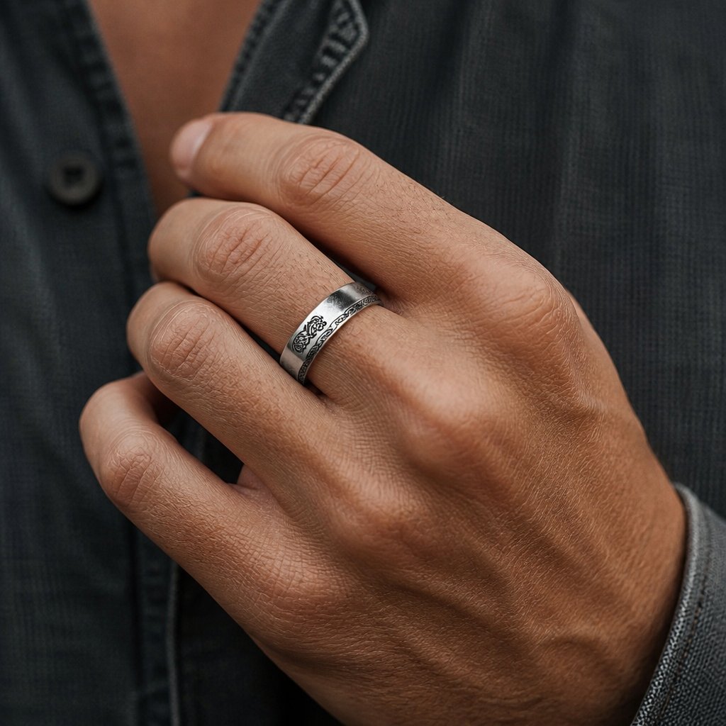 Bague VI-31862 - Argenté / 67mm