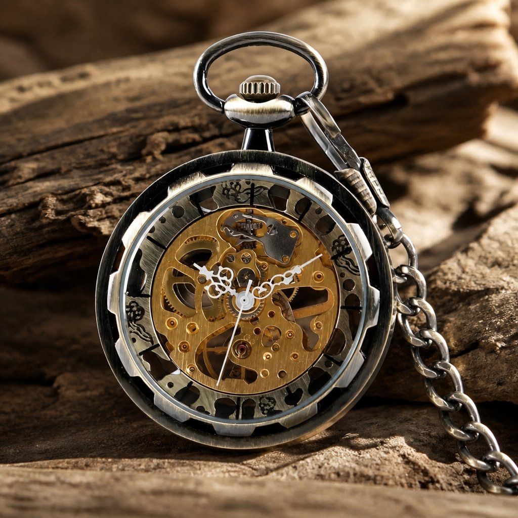 Montre de Poche MA-6839 - Noire